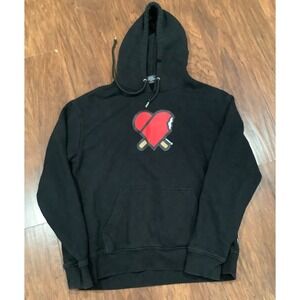 Ice Cream Sweatshirt Mens Medium Black Hoodie Pullover Streetwear Skateboarding